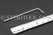 #41919 - 1.3mm Non-Magnetic Stainless Steel 'L' Hex Key. - 41919