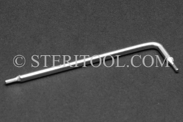 #41920 - 1.5mm Non-Magnetic Stainless Steel L Hex Key. non-magnetic, non magnetic, hex key, stainless steel, allen, L