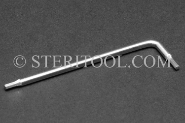 #41921_316 - 2.0mm Non-Magnetic Stainless Steel L Hex Key. Low Torque. 316L non-magnetic, non magnetic, hex key, stainless steel, allen, L