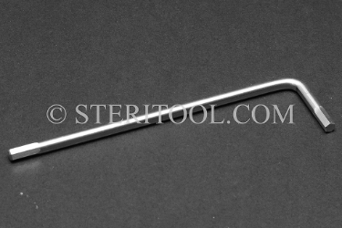 #41924 - 3.5mm Non-Magnetic Stainless Steel L Hex Key. non-magnetic, non magnetic, hex key, stainless steel, allen, L