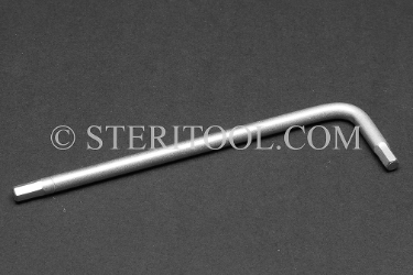 #41925 - 4.0mm Non-Magnetic Stainless Steel L Hex Key. non-magnetic, non magnetic, hex key, stainless steel, allen, L
