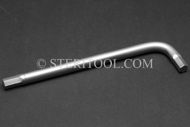 #41929 - 8.0mm Non-Magnetic Stainless Steel L Hex Key. non-magnetic, non magnetic, hex key, stainless steel, allen, L