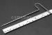 #41935 - 1.5mm Non-Magnetic Stainless Steel 'T' Hex Key. - 41935