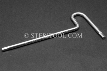 #41942 - 5.0mm Non-Magnetic Stainless Steel T Hex Key. non-magnetic, non magnetic, hex key, stainless steel, allen, T
