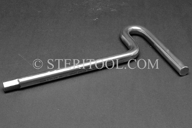 #41945 - 10mm Non-Magnetic Stainless Steel T Hex Key. non-magnetic, non magnetic, hex key, stainless steel, allen, T