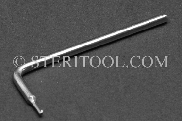 #41947 - .028" Non-Magnetic Stainless Steel L Hex Key. non-magnetic, non magnetic, hex key, stainless steel, allen, L