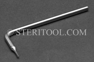 #41948 - .035" Non-Magnetic Stainless Steel L Hex Key. non-magnetic, non magnetic, hex key, stainless steel, allen, L