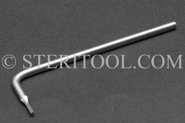 #41949 - .050" Non-Magnetic Stainless Steel L Hex Key. non-magnetic, non magnetic, hex key, stainless steel, allen, L