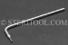 #41949 - .050" Non-Magnetic Stainless Steel 'L' Hex Key. - 41949