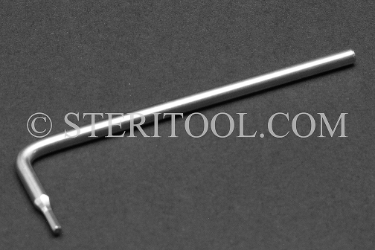 #41970 - 1/16" Non-Magnetic Stainless Steel L Hex Key. non-magnetic, non magnetic, hex key, stainless steel, allen, L