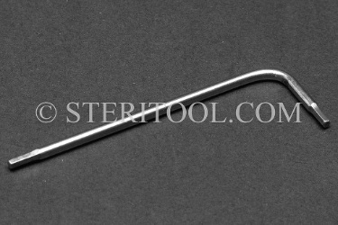 #41971 - 5/64" Non-Magnetic Stainless Steel L Hex Key. non-magnetic, non magnetic, hex key, stainless steel, allen, L