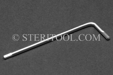 #41972 - 3/32" Non-Magnetic Stainless Steel L Hex Key. non-magnetic, non magnetic, hex key, stainless steel, allen, L