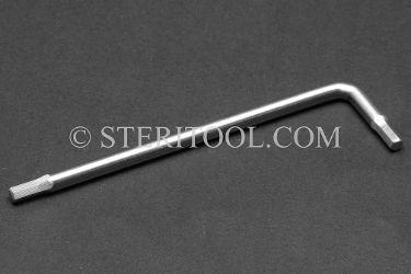 #41975 - 9/64" Non-Magnetic Stainless Steel L Hex Key. non-magnetic, non magnetic, hex key, stainless steel, allen, L