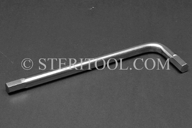 #41982 - 3/8" Non-Magnetic Stainless Steel L Hex Key. non-magnetic, non magnetic, hex key, stainless steel, allen, L