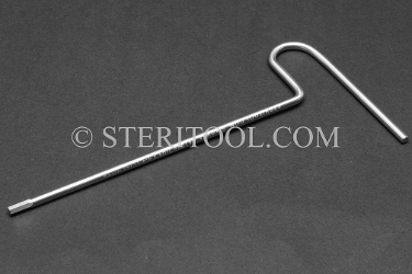 #41989 - 7/64" Non-Magnetic Stainless Steel Single End T Hex Key. non-magnetic, non magnetic, hex key, stainless steel, allen, T