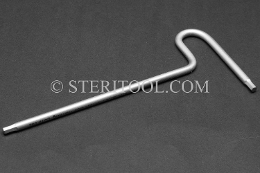#41991 - 9/64" Non-Magnetic Stainless Steel T Hex Key. non-magnetic, non magnetic, hex key, stainless steel, allen, T