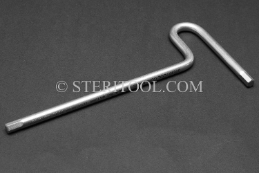#41994 - 7/32" Non-Magnetic Stainless Steel T Hex Key. non-magnetic, non magnetic, hex key, stainless steel, allen, T
