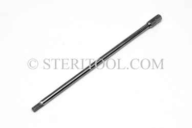 #11356_SP6 - 2.5mm Hex x 6"(150mm) OAL Stainless Steel Bit. hex, bit, driver, screwdriver, stainless steel, allen