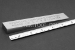 #50030 - 1"(25.4mm) W x .5"(12.7mm) H x 6"(150mm) L Stainless Steel Wedge. - 50030