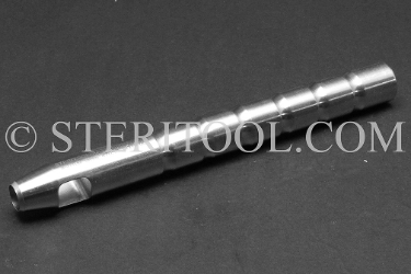 #50109 - 9.0mm Stainless Steel Hole Punch. punch, hole, stainless steel, oval, round, rectangular