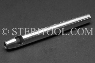 #50111 - 11mm Stainless Steel Hole Punch. punch, hole, stainless steel, oval, round, rectangular