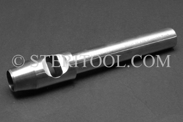 #50117 - 17mm Stainless Steel Hole Punch. punch, hole, stainless steel, oval, round, rectangular