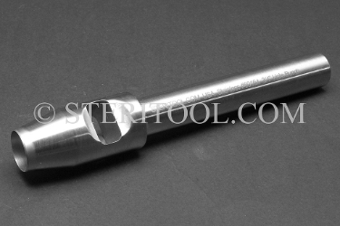 #50165 - 13/16" Stainless Steel Hole Punch. punch, hole, stainless steel, oval, round, rectangular