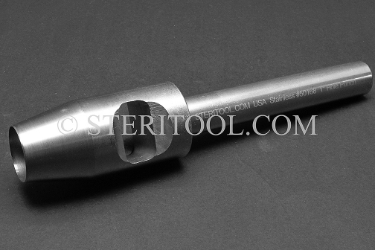 #50167 - 15/16" Stainless Steel Hole Punch. punch, hole, stainless steel, oval, round, rectangular