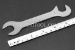 #50450- 17MM Open End Stainless Steel 15 x 75 degree Offset Wrench.   - 50450