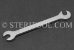 #50512 - 3/16" Open End Stainless Steel 15 x 75 degree Offset Wrench. - 50512