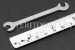 #50513 - 13/64" Open End Stainless Steel 15 x 75 degree Offset Wrench. - 50513