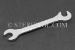 #50518 - 9/32" Open End Stainless Steel 15 x 75 degree Offset Wrench. - 50518