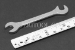 #50518 - 9/32" Open End Stainless Steel 15 x 75 degree Offset Wrench. - 50518