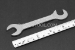 #50532 - 1/2" Open End Stainless Steel 15 x 75 degree Offset Wrench. - 50532