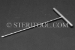#72674 - 2.5mm Stainless Steel Welded 'T' Hex. - 72674
