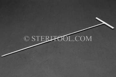 #72674SP12 - 2.5mm Stainless Steel Welded T Hex, 12"(300mm) OAL. T, hex, allen, welded, stainless steel