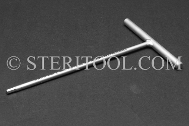 #72675 - 3.0mm Stainless Steel Welded T Hex. welded T, T, hex, allen, stainless steel