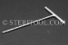 #72675 - 3.0mm Stainless Steel Welded 'T' Hex. - 72675