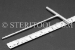 #72675 - 3.0mm Stainless Steel Welded 'T' Hex. - 72675