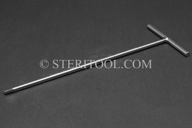 #72677SP8 - 4.0mm Stainless Steel Welded T Hex, 8"(200mm) Shaft. T, hex, allen, welded, stainless steel
