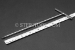 #72677SP8 - 4.0mm Stainless Steel Welded 'T' Hex, 8"(200mm) Shaft. - 72677SP8