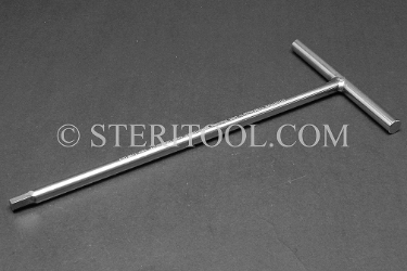 #72681SP8.5 - 6.0mm Stainless Steel Welded T Hex, 8.5"(216mm) Shaft. T, hex, allen, welded, stainless steel