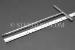 #72681SP8.5 - 6.0mm Stainless Steel Welded 'T' Hex, 8.5"(216mm) Shaft. - 72681SP8.5