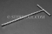 #72683SP8.5 - 7.0mm Stainless Steel Welded 'T' Hex, 8.5"(212mm) Shaft. - 72683SP8.5