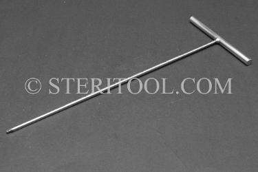 #72702_SP8 - 2.0mm Stainless Steel Welded T Ball Hex, 8"(200mm) Shaft. T, ball hex, allen, welded, stainless steel