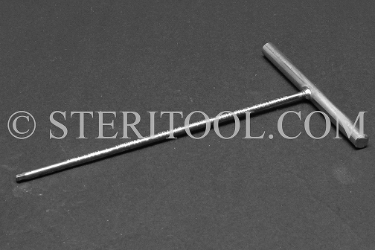 #72703 - 2.5mm Stainless Steel Welded T Ball Hex. welded T, T, ball hex, allen, stainless steel