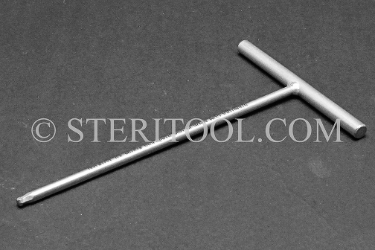 #72704 - 3.0mm Stainless Steel Welded T Ball Hex. welded T, T, ball hex, allen, stainless steel