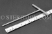 #72704 - 3.0mm Stainless Steel Welded 'T' Ball Hex. - 72704