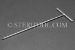 #72704_SP8 - 3.0mm Stainless Steel Welded 'T' Ball Hex, 8"(200mm) Shaft. - 72704_SP8
