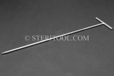 #72706_SP12 - 4.0mm Stainless Steel Welded T Ball Hex, 12"(300mm) Shaft. T, ball hex, allen, welded, stainless steel